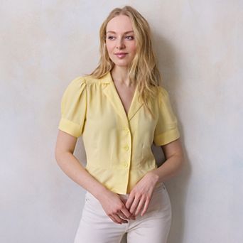 Women's LC Lauren Conrad Peplum Blouse