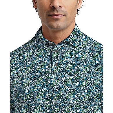 Men's Grand Slam Floral Print Golf Polo