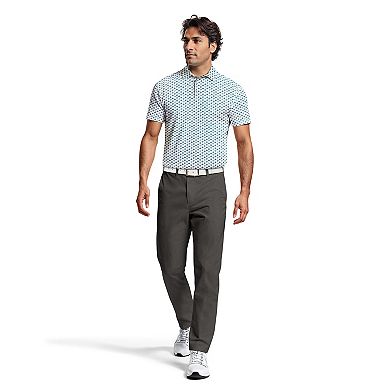 Men's Grand Slam Manhattan Cocktail Print Golf Polo