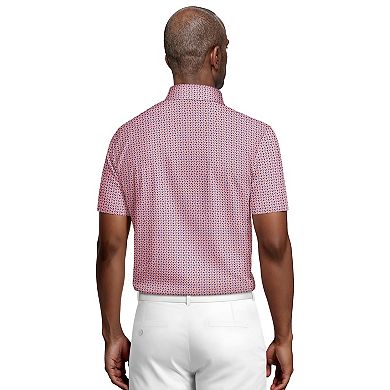 Men's Grand Slam Hourglass Print Golf Polo