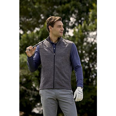 Men's Grand Slam Mini Argyle Quilted Golf Vest