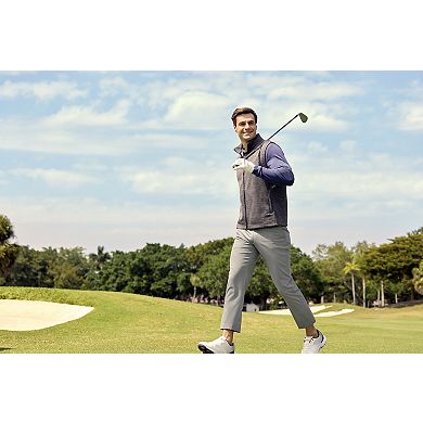 Men's Grand Slam Mini Argyle Quilted Golf Vest