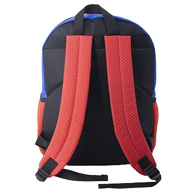 Mario & Luigi 5-Piece Backpack, Lunch Bag, Pencil Case, Carabiner & Water Bottle Set
