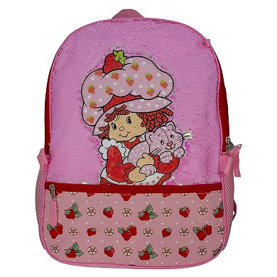 Strawberry Shortcake 5-Piece Backpack, Lunch Bag, Pencil Case, Squish Ball, & Carabiner Set
