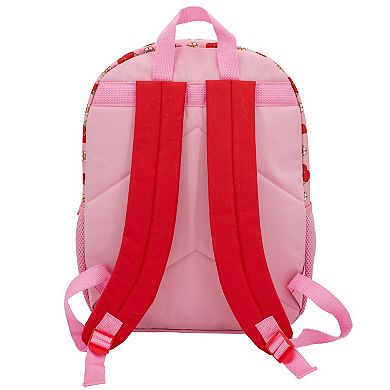 Strawberry Shortcake 5-Piece Backpack, Lunch Bag, Pencil Case, Squish Ball, & Carabiner Set