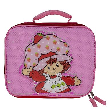 Strawberry Shortcake 5-Piece Backpack, Lunch Bag, Pencil Case, Squish Ball, & Carabiner Set