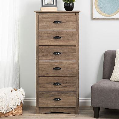 Prepac Tall 6-Drawer Dresser