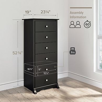 Prepac Tall 6-Drawer Dresser