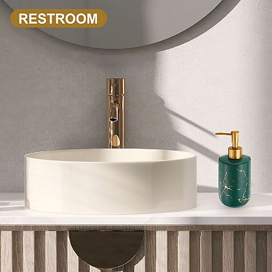 1Pc 12.5 Oz Soap Dispenser Hand and Dish Soap Dispenser for Kitchen Matte