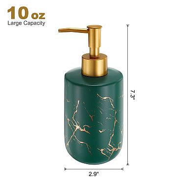1Pc 12.5 Oz Soap Dispenser Hand and Dish Soap Dispenser for Kitchen Matte