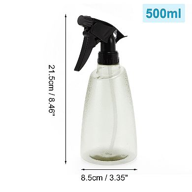 Portable Hair Spray Bottles Frosted Pattern for Hair 500ml 1 Pc
