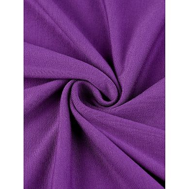 Plus Size Women's Long Nightgowns Short Sleeve Loungewear V Neck Sleepwear with Pockets
