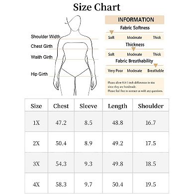Plus Size Women's Long Nightgowns Short Sleeve Loungewear V Neck Sleepwear with Pockets