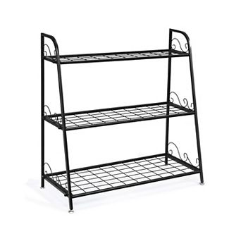 3 tier Metal Plant Stand Shelf Display Rack for Plants Shoes Flower Pot
