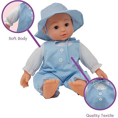The New York Doll Collection 16 Inch Realistic Baby Doll
