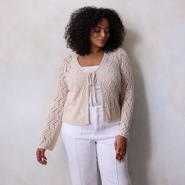 RHC Scallop Long Cardigan ロンハーマン 送料無料】Ron Herman ロンハーマン Long Hoodie Cardigan (Ron Herman