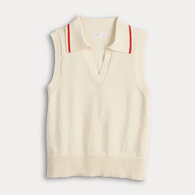 Women's LC Lauren Conrad Collared Sweater Vest