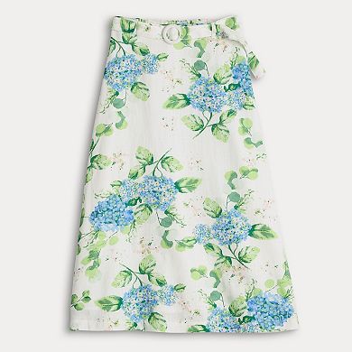 Women's LC Lauren Conrad Self Belt Midi Skirt