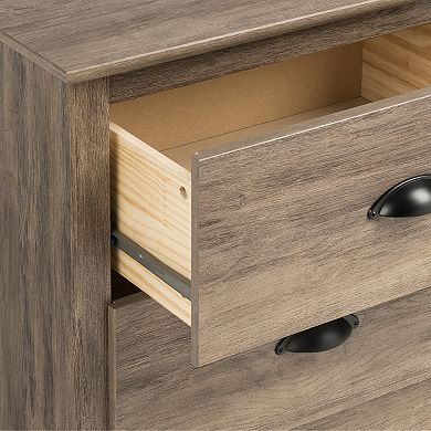 Prepac Short 2-Drawer Nightstand