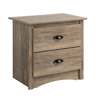 Prepac Short 2-Drawer Nightstand