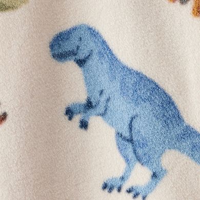 Baby Boy Carter's Dinosaur Print Loose Fit Long-Sleeve Sleep & Play