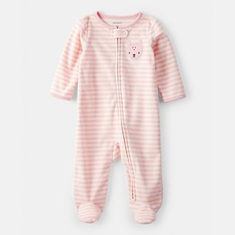 Baby Carter's Deer Loose Fit Long-Sleeve Sleep & Play Pajamas