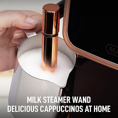 Zulay Kitchen Magia Clasica - Super Automatic Coffee Machine, Powerful Espresso Machine With Grinder