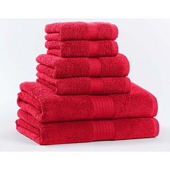 BrylaneHome BH Studio 6 pc Bath Towel Set