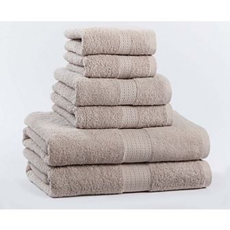 BrylaneHome BH Studio 6 pc Bath Towel Set