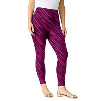 Roaman's Women's Plus Size Side Pocket Essential Legging
