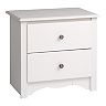 Prepac Monterey 2-Drawer Nightstand