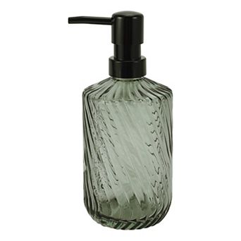 Simple Twill Lines Soap Pump Dispenser for Bathroom 450ml 1 pc