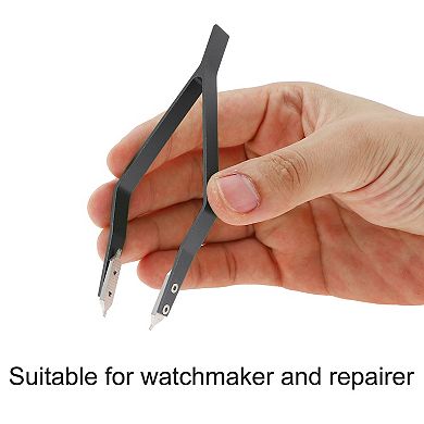V Shaped Watch Spring Bar Tweezers, Watch Repairing Tool, Remover Repair, Accessory Tool