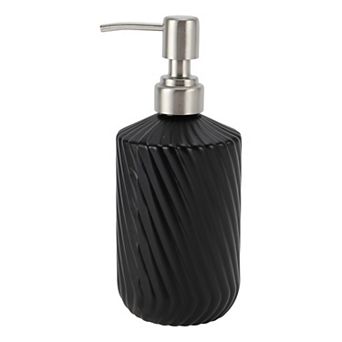 Simple Twill Lines Soap Pump Dispenser for Bath 450ml 1 pc