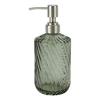 Simple Twill Lines Soap Pump Dispenser for Bath 450ml 1 pc