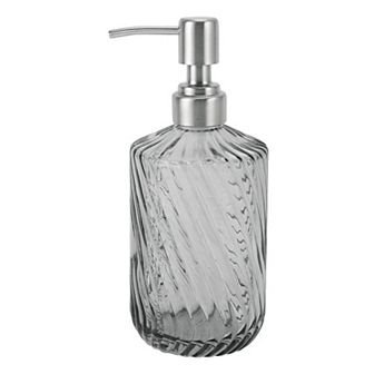 Simple Twill Lines Soap Pump Dispenser for Bath 450ml 1 pc