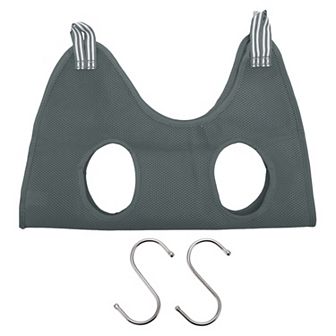 Pet Grooming Hammock Polyester Pet Grooming Tools with Hooks 1 Set