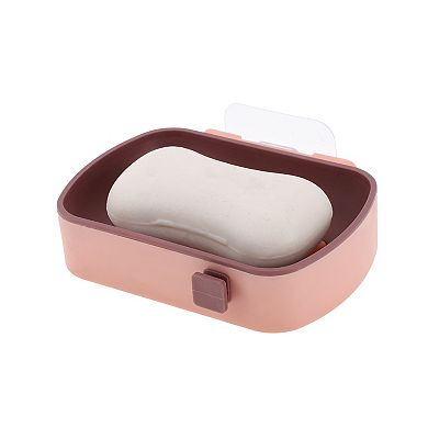Wall Mounted Soap Dish for Bathroom for Kitchen 5.04"x3.66"x1.18" 1 Pc