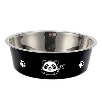 Non-Skid Extra Large Dog Bowl Panda Pattern for Indoor and Outdoor 1 pc