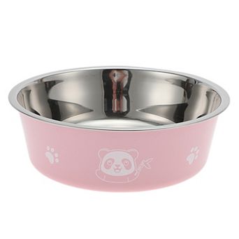 Non-Skid Extra Large Dog Bowl Panda Pattern for Indoor and Outdoor 1 pc