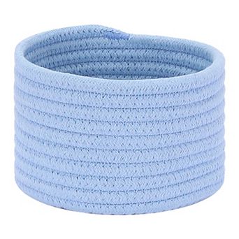 Woven Storage Basket, Shelf Closet Storage Bin for Key Tray Bowl