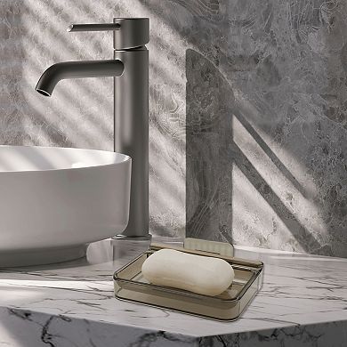 Portable Wall Mounted Soap Holder for Bathroom 5.31"x4.13"x1.1" 1 Pc