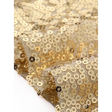 Glitter Sequin Dresses for Women's Spaghetti Strap Tie Back Backless Mini Party Dress Clubwear