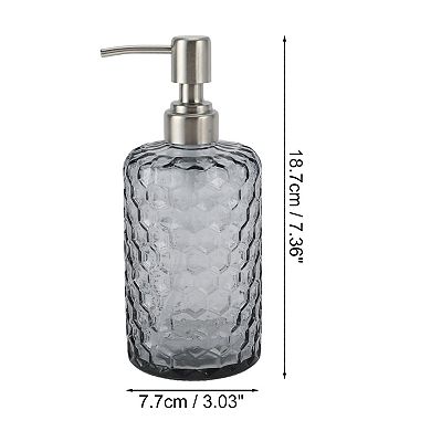 Simple Cylindrical Soap Pump Dispenser for Bath 500ml 1 Pc