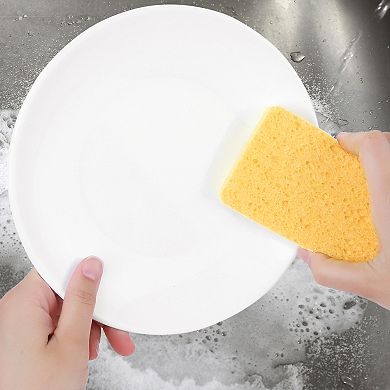 6 Pack Non-Scratch Sponges, Kitchen Dish Sponge, Household Cleaning Sponges for Kitchen