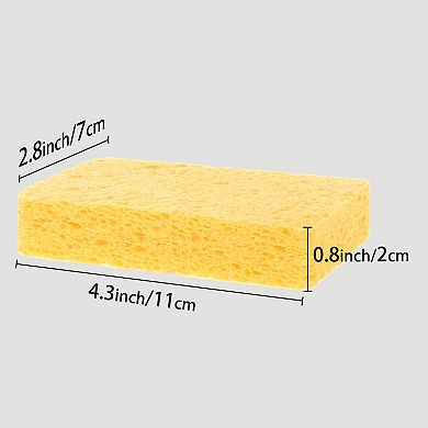 6 Pack Non-Scratch Sponges, Kitchen Dish Sponge, Household Cleaning Sponges for Kitchen
