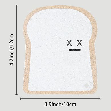 Cute Pattern Cleaning Dish Sponges, Non-Scratch Scrub Sponge Set, for Kitchen, 4.7"x3.9"x0.6"