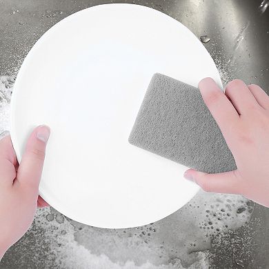 Sponges Household Kitchen 5 Pcs, Scrub Dish Sponges, Dual Sided Cleaning Sponge for Bathroom