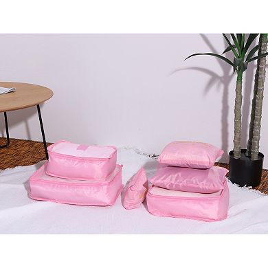 6 Set Travel Bag for Storage, Lightweight Vacation Travel Essentials, Travel Toiletry Bag Sets