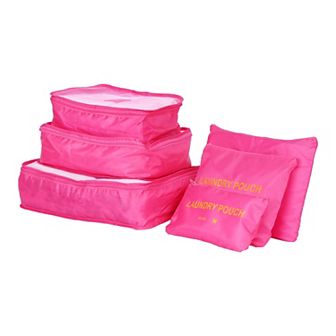 6 Set Travel Bag for Storage, Lightweight Vacation Travel Essentials, Travel Toiletry Bag Sets